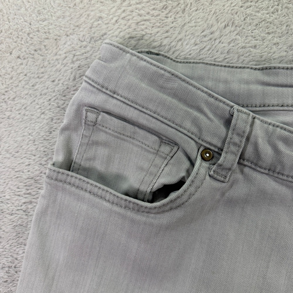 Rye 51 Mens 32x30 Pants Gray Slim Straight Cotton Lyocell Blend Luxury Casual - Picture 3 of 11